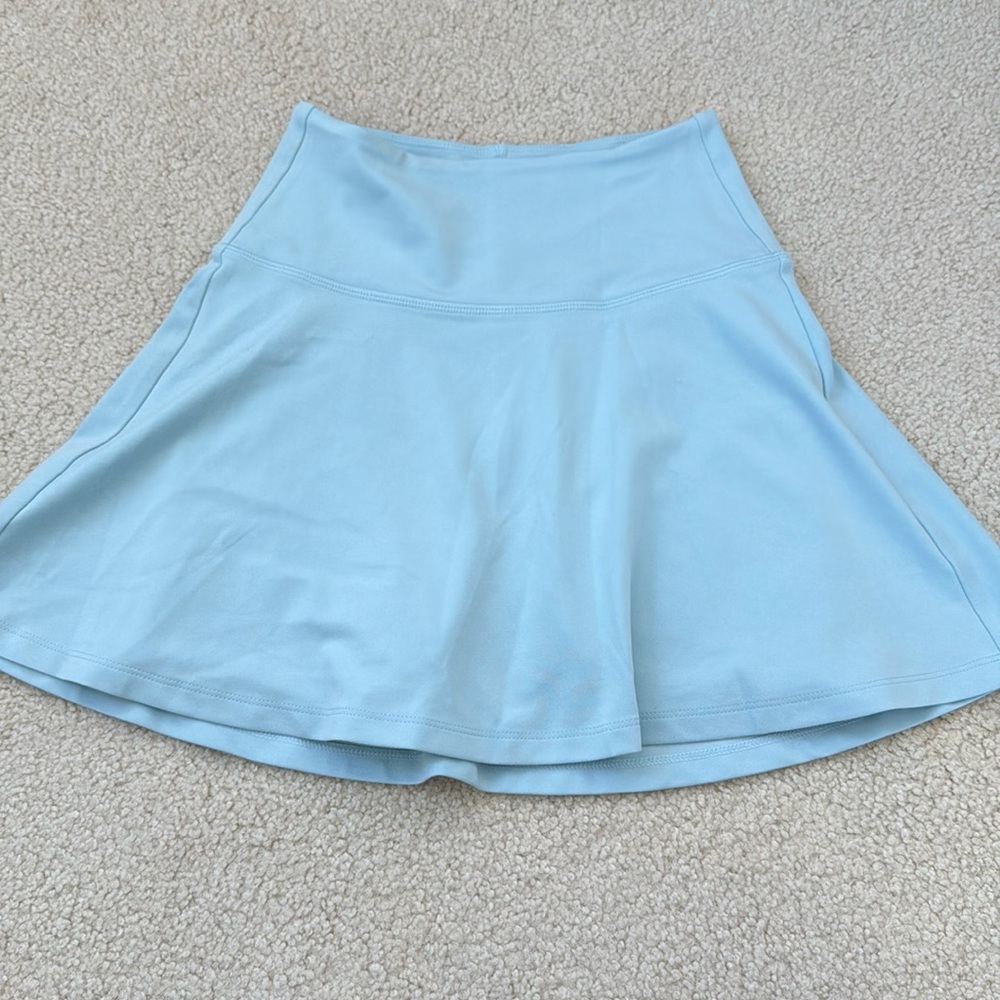 Girlfriend Collective Float Skort XS in Dewdrop EUC